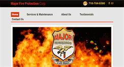 Desktop Screenshot of majorfire1.com